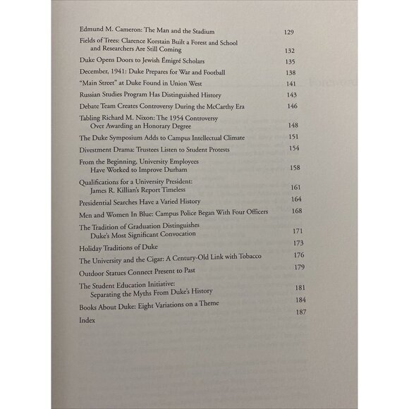 IF GARGOYLES COULD TALK: SKETCHES OF DUKE UNIVERSITY By William E. King - Picture 11 of 12